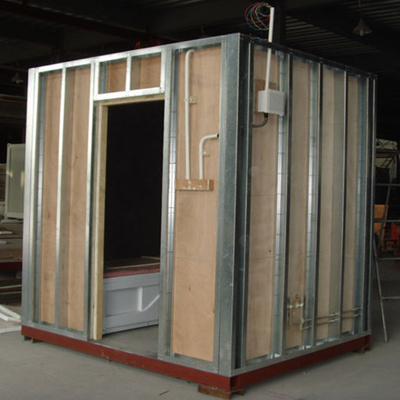 Lightweight cabin prefab bathroom with steam shower