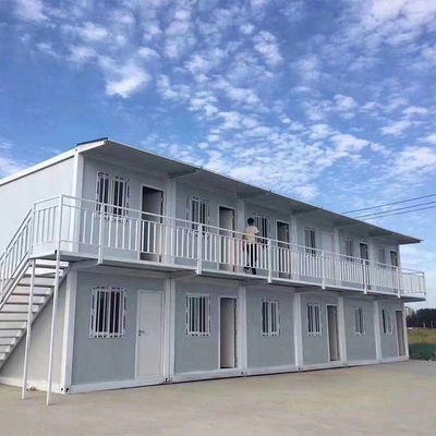Flatpack πτυσσόμενα εμπορευματοκιβωτίων Prefab σπίτια χαμηλότερου κόστους χάλυβα μορφωματικά μικροσκοπικά